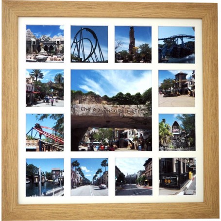 Frost Oak Instagram Multi Aperture 14x14"